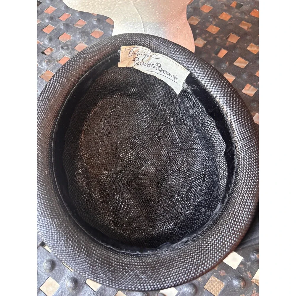 Original Roberta Bernays Vintage Straw Hat